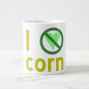 I Hate Corn Large Coffee Mug