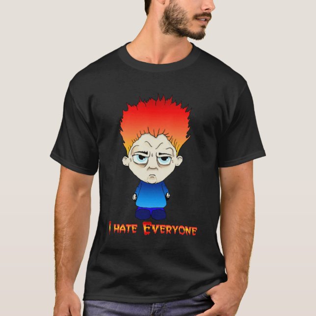 I Hate Everyone featuring Maxwell T-Shirt (Front)
