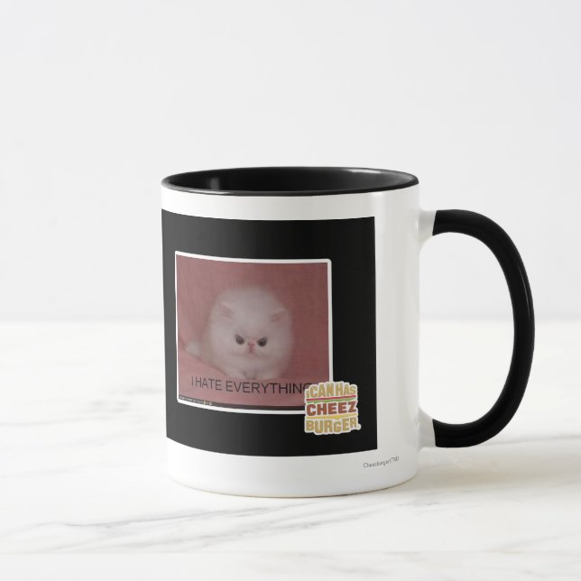 I hate everything mug (Right)