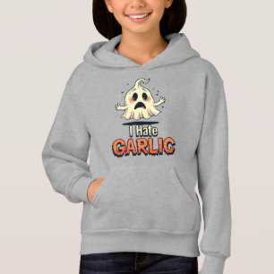 I Hate Garlic Ghost - Funny Halloween Garlic Hater