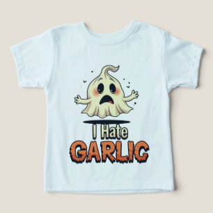 I Hate Garlic Ghost - Funny Halloween Garlic Hater