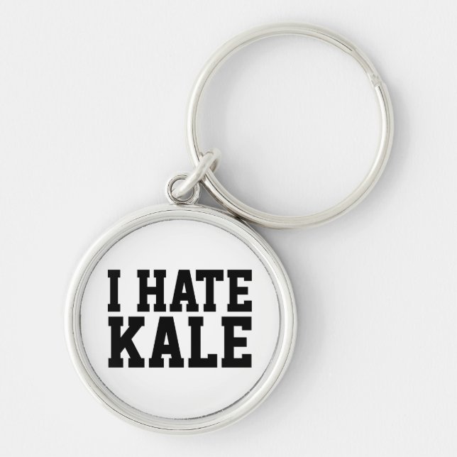 I Hate Kale Key Ring (Front)