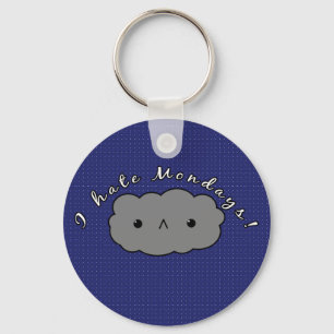I Hate Mondays Key Ring