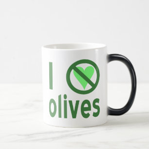 I Hate Olives (Green) Magic Mug