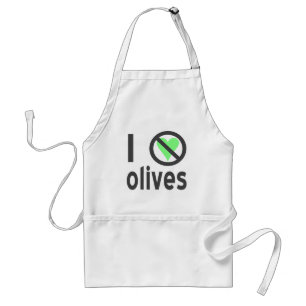 I Hate Olives No Love Standard Apron