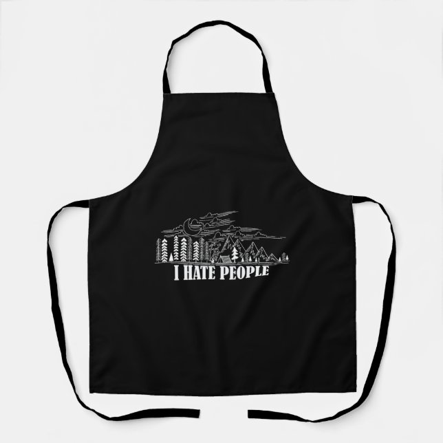 I Hate People Apron (Front)