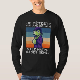 I Hate People From The Morning The Vintage Of The T-Shirt