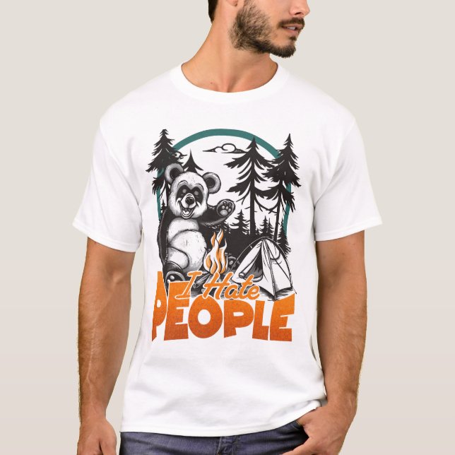 I Hate People T-Shirt (Front)