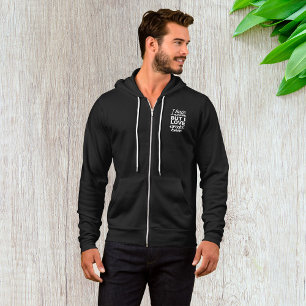 I Hate Running But I Love Craft Beer Mens Full-Zip Hoodie