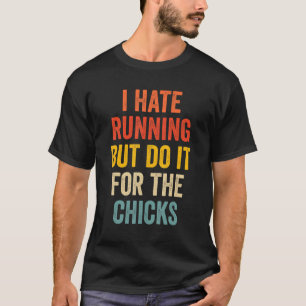 I Hate Running Runner   Running For Men Vintage T-Shirt