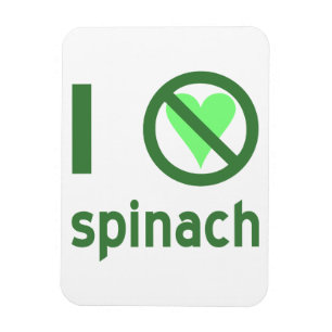 I Hate Spinach Magnet