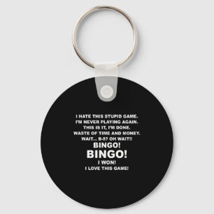 I Hate This Stud Game I'm Never Playing Again Bing Key Ring