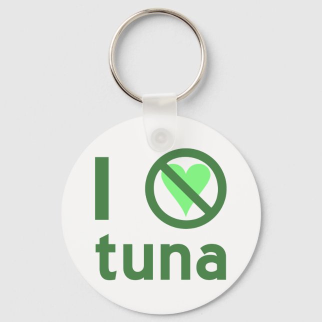 I Hate Tuna Key Ring (Front)
