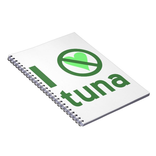 I Hate Tuna Notebook (Right Side)