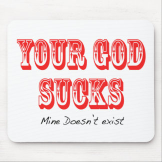 I-Hate-ur-god Mouse Pad
