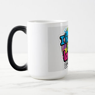 I Hate You But I Love You Sticker Magic Mug