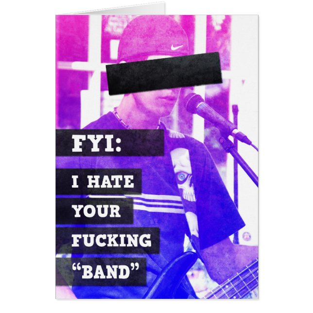I Hate Your Band (Front)