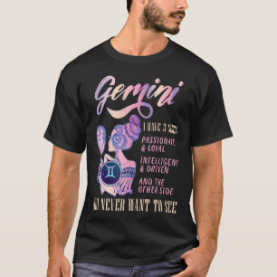 I Have 3 Sides Gemini Zodiac Sign T-Shirt