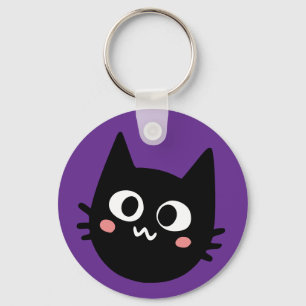 I Have A Cat Waiting Contact Key Ring