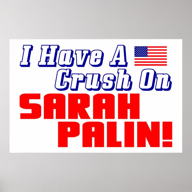 I Have A Crush Poster (Front)