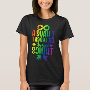 I Have a Different View of Things Infinity Autism T-Shirt