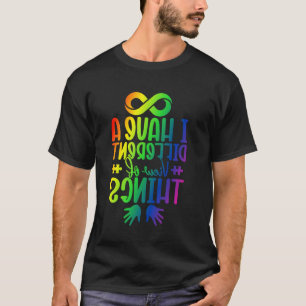 I Have a Different View of Things Infinity Autism T-Shirt