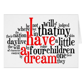 I Have a Dream in Tagxedo