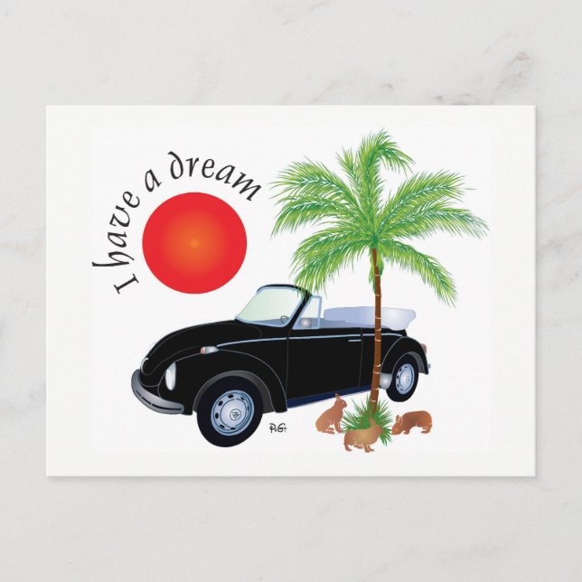 I have a dream Postkarte Postcard (Front)