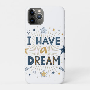 I Have a Dream Starburst Typography Art Case-Mate iPhone Case