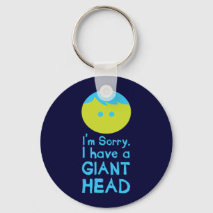 I Have a Giant Head Key Ring