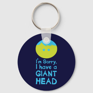 I Have a Giant Head Key Ring