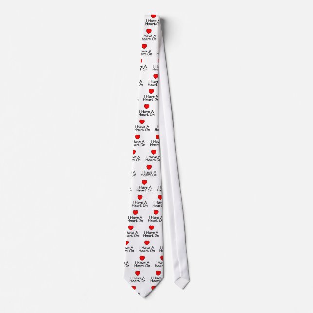 I Have A Heart On Tie (Front)