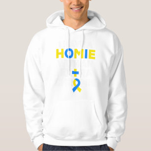 I Have a Homie with an Extra Chromie Down Hoodie
