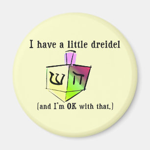 I Have a Little Dreidel Magnets