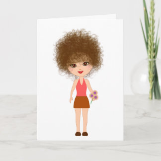 I Have a Lot Going on In My Head Right Now Holiday Card