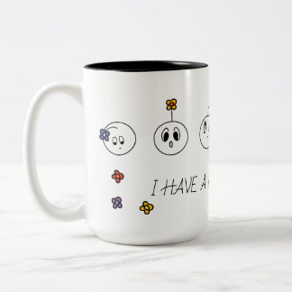 I Have A Lot of Feelings Two-Tone Coffee Mug