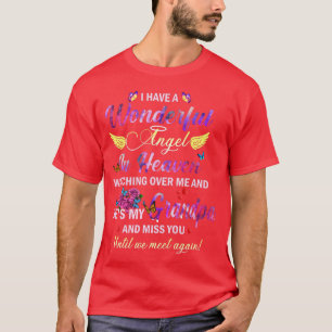 I Have A Wonderful Angel in Heaven He Is My Grandp T-Shirt