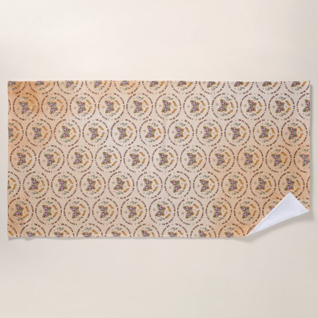 I Have All Beach Towel (Front)