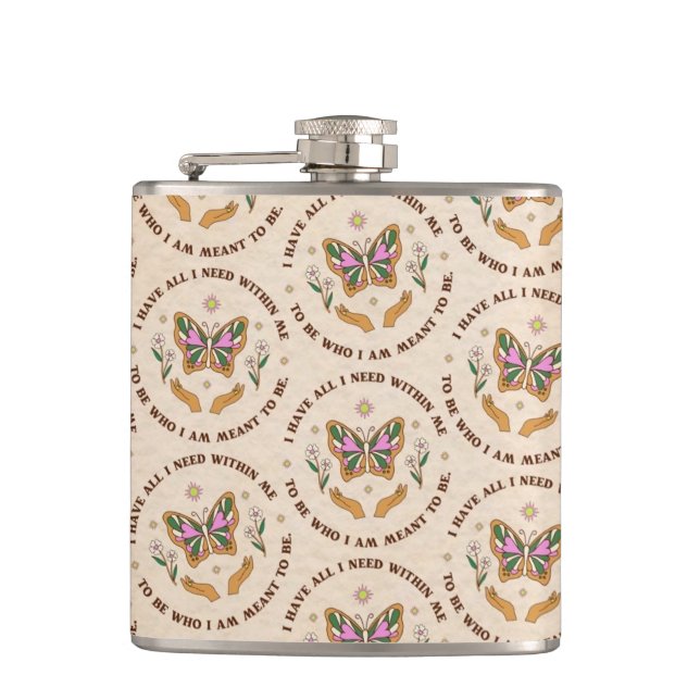 I Have All Hip Flask (Front)