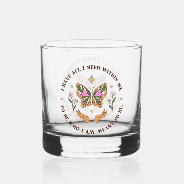 I Have All Whiskey Glass (Front)