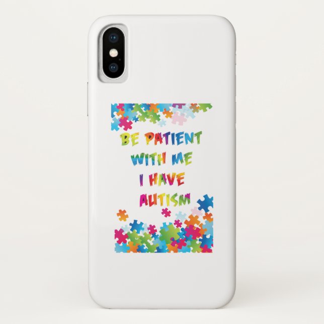 I Have Autism Awareness Case-Mate iPhone Case (Back)