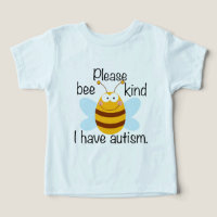 I Have Autism Cute Bee Pun