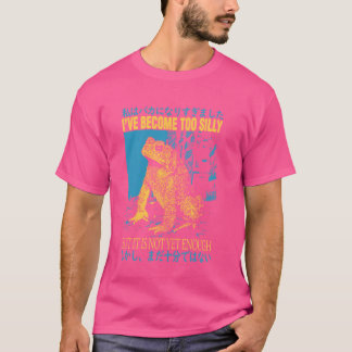 I Have Become Too Silly Frog Japanese Vintage T-Shirt