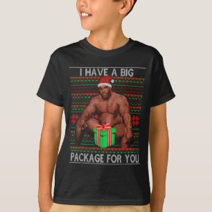 I Have Big Package For You Santa Claus &amp; Huge  T-Shirt