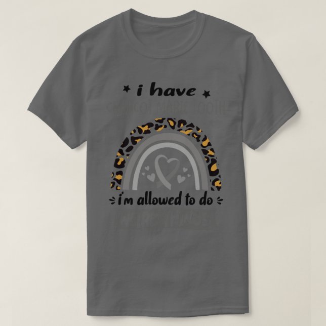I Have Charcot Marie Tooth i am allowed to do Weir T-Shirt (Design Front)