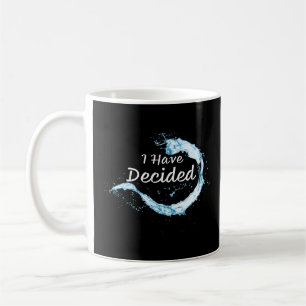 I have Decided Christian Faith Water Baptism Graph Coffee Mug