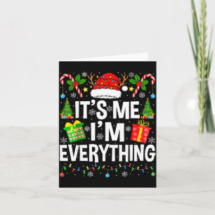 I Have Everything I Need Couples Pajamas Christmas Card