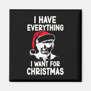 I Have Everything I Want For Christmas 2024  Magnet