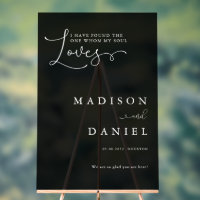 I have found the one whom my soul love!  Script,