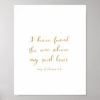 I have found the one whom my soul loves - Art